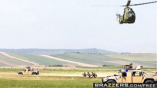 Brazzers - Big Dishevelled Butts -  Military Hot goods scene starring Devon Lee and James Deen