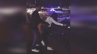 Russian sex porn on the Waterfront in Moscow / Fianc a young 18 year Old Russian whore in Moscow